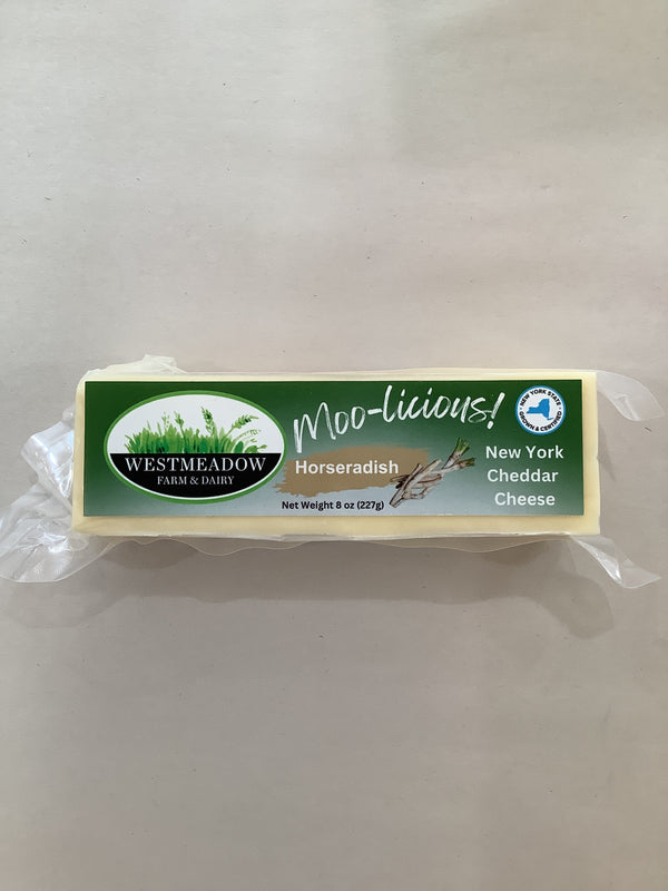 CHEDDAR, HORSERADISH - 8oz